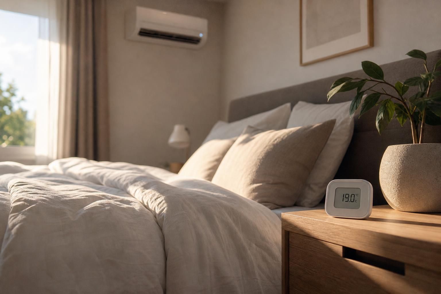 découvrez la température idéale pour dormir confortablement grâce à la climatisation et améliorez la qualité de votre sommeil.